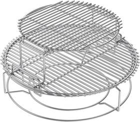 Bbq-plus 313026344318 Expander Rack Replacement Kit For Large Big Green Egg Heavy Duty Stainless Steel