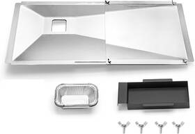 Bbq-yummy 313091890826 Grease Tray Fits Nexgrill Charbroil Kenmore Bhg Dynaglo Grill Master Unifl
