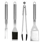 Bbq3482222 Bbq Supplies Tools Stainless Steel Grilling Kit Spatula Tongs Brush