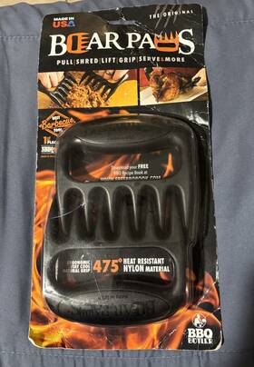 Ax000woq503 Bbqbutler New Bear Paws Shredder Claws Lift Handle Pull Shred Grip Meats Heat Resistant