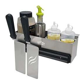 Bbqmfg 614409821861 Stainless Steel Organizer With Magnetic Tool Holder