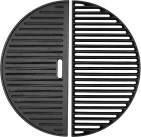 Bbqration 445056436411 18 Inch Half Moon Cooking Grate For Kamado Joe Big Green Egg And Vision Grill