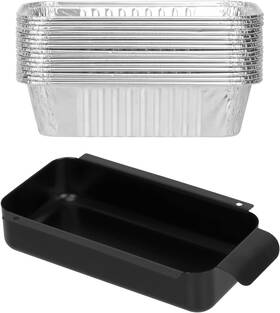 G416-0015-w1 Bbqration 711181521238 Grease Pan For Charbroil 9328812p06 Catcher With 15-pack Alu