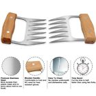 Bcs-bq5 Bcs-05 Qpo Bear Claw Paw Meat Shredder Metal Stainless Steel Wooden