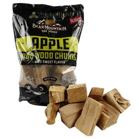 Fc32 Bear Mountain Bbq Apple 100% All Natural Hardwood Chunks Mild Sweet Smoky Flavor