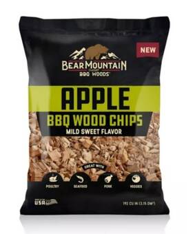 Fc96 Bear Mountain Apple Bbq Wood Chips Mild Sweet Flavor