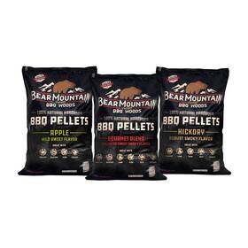 Fk19 Bear Mountain Premium Bbq Woods 193802367928 100 Percent All Natural Hardwood Pecan Mild Sweet Flavor Sm