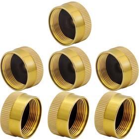 Beduan 749235308528 Solid Brass Refill 1 Lb Propane Cylinder Cap Camping Gas Tank Caps Pack Of 7