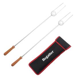 Yj-ts02 Begatter Heavy Duty Roasting Sticks For Hotdogs Marshmallows And Smores 32 Inch