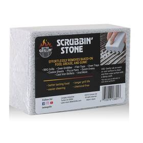 Better Grillin 072076138017 Scrubbin Stone Grill Cleaning Brick Block Griddle
