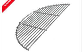 120731 Big Green Egg Stainless Steel Half Grid For Large