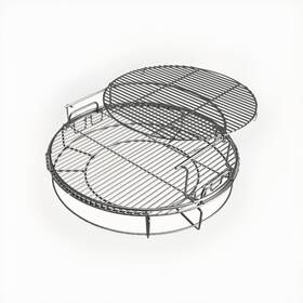 120762 Big Green Egg Private New In Box 5 Piece Kit For Large Rack Bge Eggspander