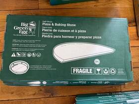 120960 Big Green Egg Grill 2xl Ceramic Haft Baking Stone 24 Inch X 12.25