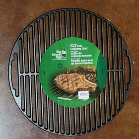 122957 Big Green Egg Grid Grate 18 Inch For Large Bge Cast Iron Grill Charcoal #122957