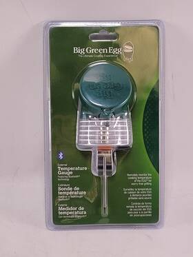 127358 Big Green Egg External Bluetooth Dome Temperature Gauge