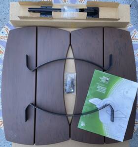 4243 Big Green Egg Large Side Shelves Hdpe Composite Mates