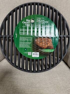 Big Green Egg 665719100085 Cast Iron Cooking Grid-med