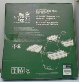 Big Green Egg 665719115447 Xl Composite 3 Slat Durable Folding Mates For #115447
