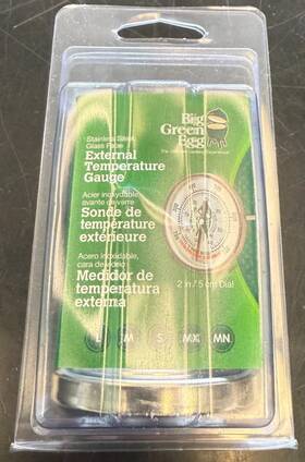 Big Green Egg 665719117236 Dome Temperature Gauge 2 Inch Dial