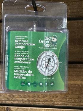 Big Green Egg 665719117250 External Temperature Gauge