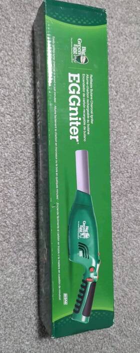 Big Green Egg 665719120915 Eggniter Refillable Butane Charcoal Igniter #120915 Brand New
