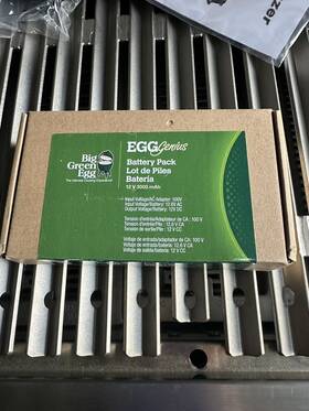 Big Green Egg 665719122308 Genius 12v 3000mah Battery Pack #122308 Brand New