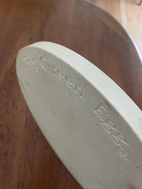 Big Green Egg 665719401007 Pizza And Baking Stone 12 Inch