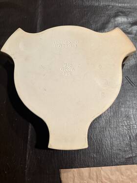 Bo100-1 Big Green Egg Plate Setter Smoking Never Used