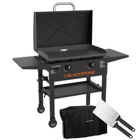 2450az Blackstone 28 Inch Omnivore Griddle Bundle With Soft Cover And Two Spatulas