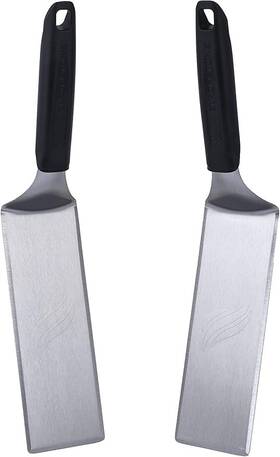 5550 Blackstone 313111343318 Extra Long Griddle Spatula Set 2 Stainless Steel Bbq Tool