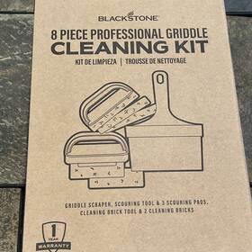 5376 Blackstone New 8 Piece Professional Griddle Cleaning Kit In Box See Pictures