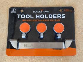Blackstone 717604052853 Tool Holder Combo With Griddle Rack And Magnetic Hooks