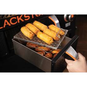 Blackstone 717604054802 Stainless Steel Air Fryer Trivet With Foldable Legs 2 Pack