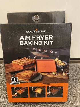 A123 Blackstone 717604056356 New Air Fryer Baking Kit For Griddle Sheet Tray Outdoor