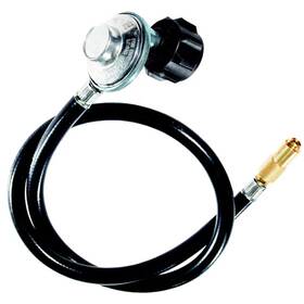 Blackstone 717604057087 Bulk Tank Adapter With Regulator 9/16-in Rubber 1-lb To 20-lb Lp Hose