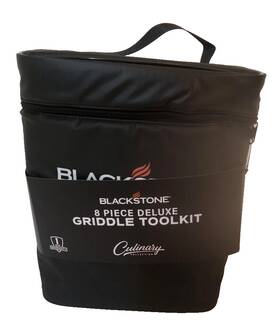 Blackstone 717604059463 Griddle Toolkit 8 Piece Deluxe Insulated Bag Utility Apron And More