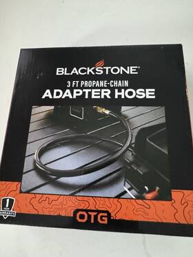 Blackstone 717604061183 3ft Rubber Propane Adapter Hose No Regulator New