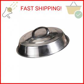 Blackstone 717604178003 1780 12 Inch Round Basting Cover Stainless Steel