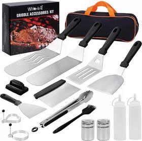Blackstone 756041032356 Griddle Accessories Kit 16pcs Flat Top Grill Set For B
