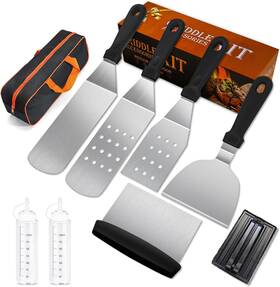 Bbqs66 Blackstone Griddle Accessories Kit 9 Pcs Grilling Set For Camp Chef
