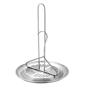 Bohk 768556902864 Turkey Chicken Fryer Poultry Rack Set Deep Frying And Handle Lifter Hook