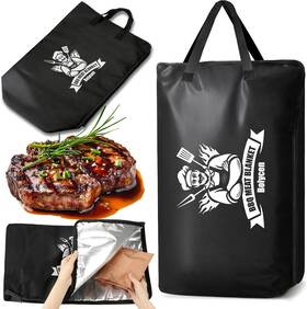 Bbqb-2 Bolycen Upgraded Bbq Blanket For Resting Meat Smoker Accessories Brisket Insula