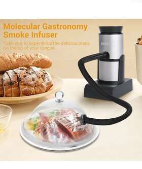 Boruit 797805067313 Handheld Portable Smoker Gun Smoking Smoke Infuser For Bbq Cocktail Drink Food