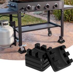 Bq-zjd001 Bqdqybs 4 Pcs Griddle Leveling Shims Kit For Blackstone Griddles Grill Accessories U