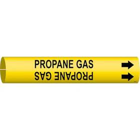 2to3-7 Brady 4114-c Pipe Markr Propane Gas Y 2-1/2to3-7/8 In