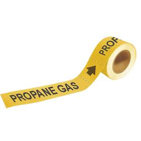 8xcw7 Brady 73918 Pipe Markr Propane Gas 2in H 12in W
