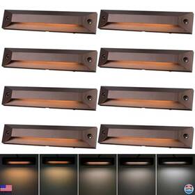 Zdl1341 Brand E Energetic Lighting 5cct Led Step Lights 8 Inch Low Voltage Outdoor Deck Ip65 Waterproof