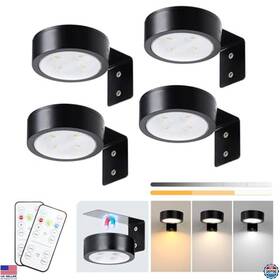 Xy-bq3s-4h Brand Keluoly 4-pack Battery Operated Led Picture Lights With Remote Dimmable And Timer