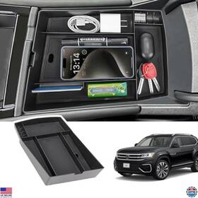 Np-24tuang-fs Brand Neepiar Center Console Organizer For 2024-2025 Vw Atlas And Cross Sport Storage Tray