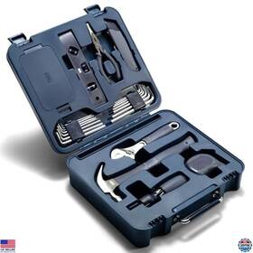 Tnkr-pk-10 Brand Tinkr Modern Tool Box Workstation Set - Hammer Screwdriver Wrench Pliers And More